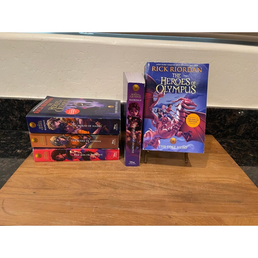Heroes of Olympus Book Set Collection 1-5 by Rick Riordan